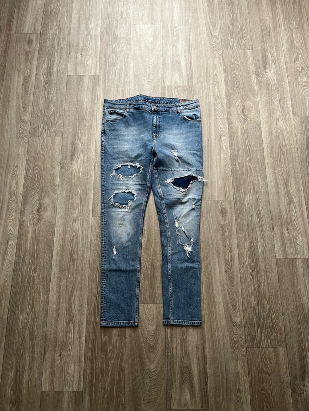 ASOS Skinny Rip and Repair Jeans